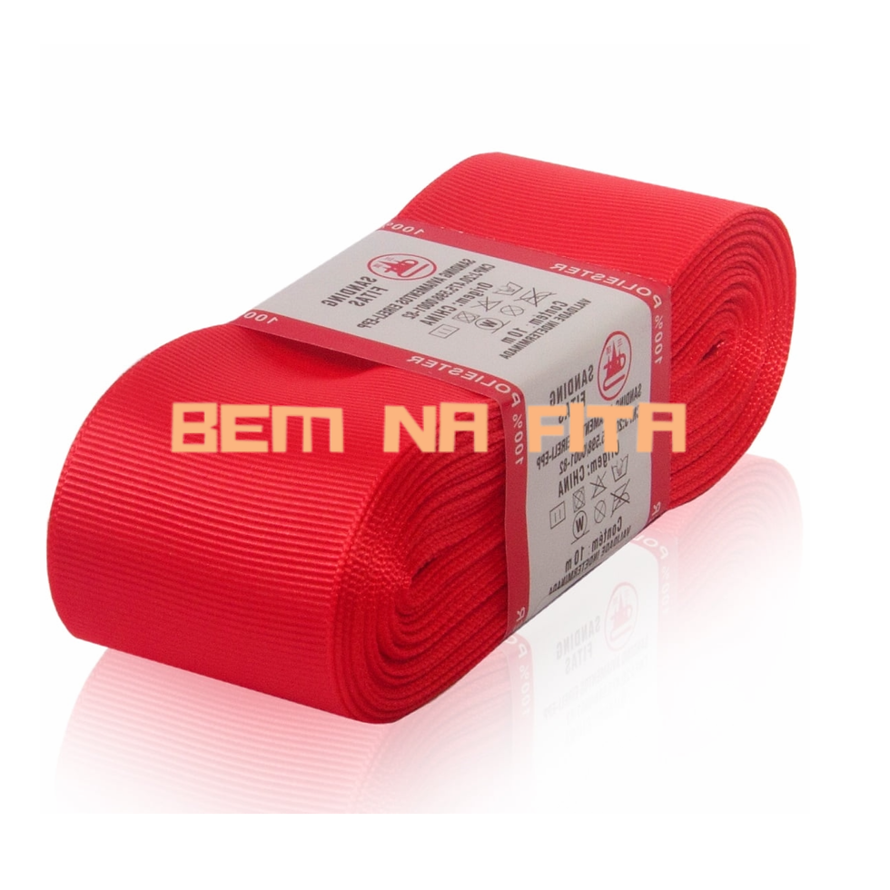 Miniatura: Fita lisa Sanding  52 mm (tons do salmão ao bordô)