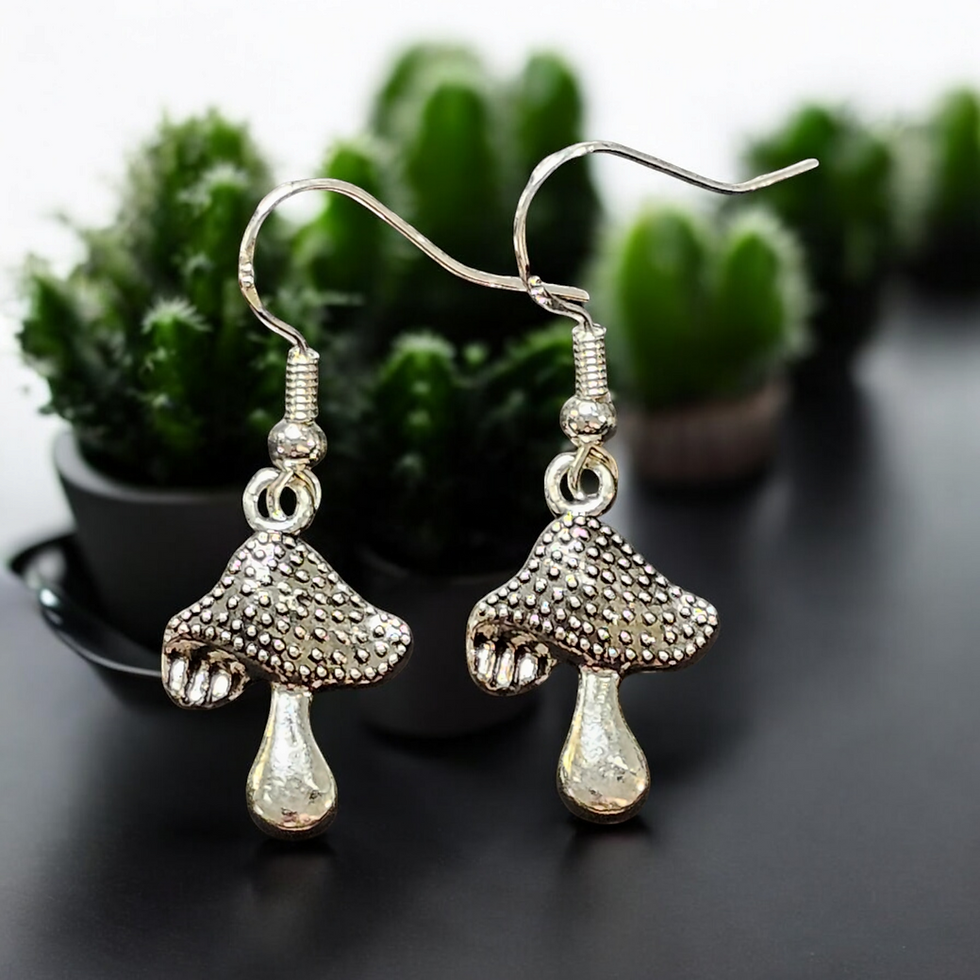 Thumbnail: Mushroom Earrings