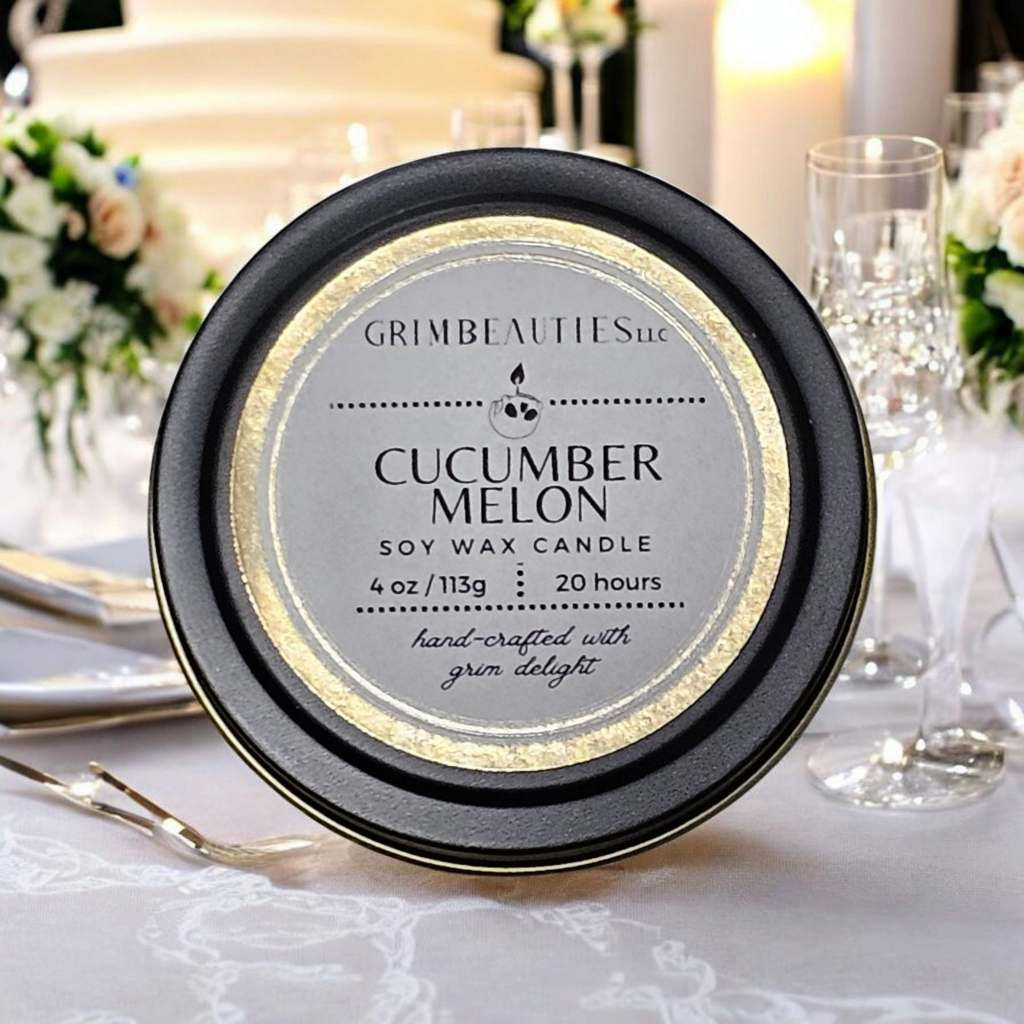 Cucumber Melon 4oz Soy Candle