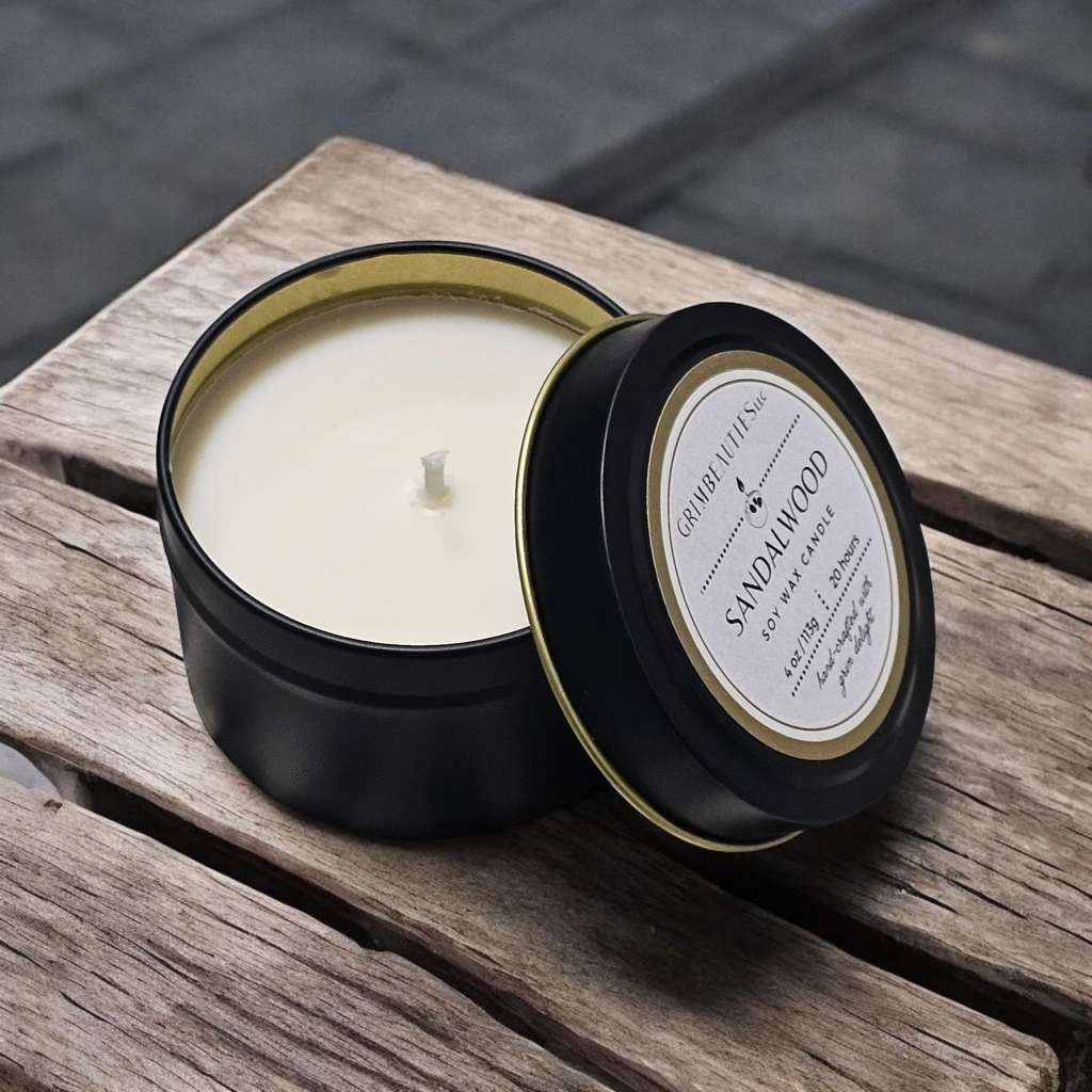Sandalwood 4oz Soy Candle