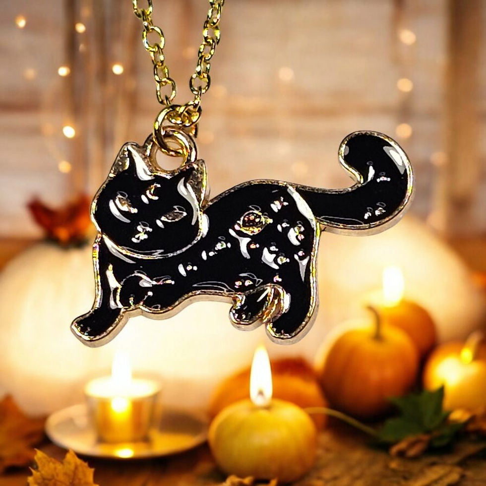 Black Cat Necklace