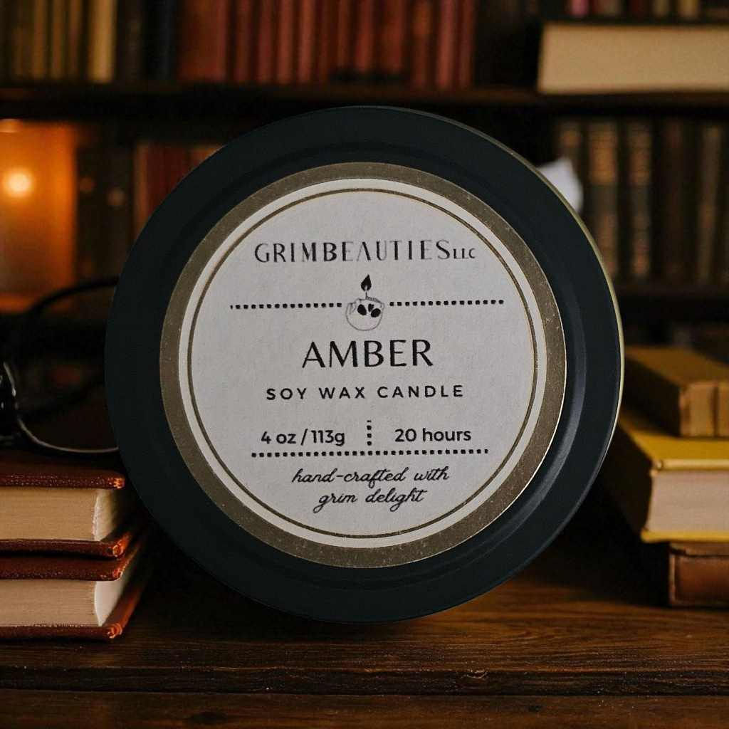 Amber 4oz Soy Candle