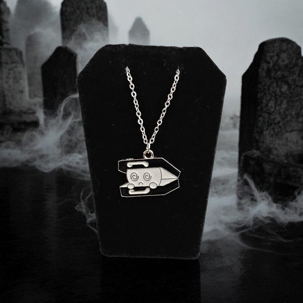 Thumbnail: Briefcase Ghost Necklace