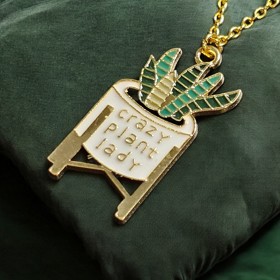 Thumbnail: Crazy Plant Lady Necklace