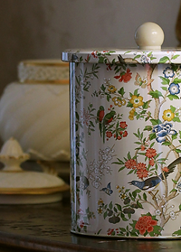 Elitetins - Sanderson Chinoiserie Biscuit Barrel