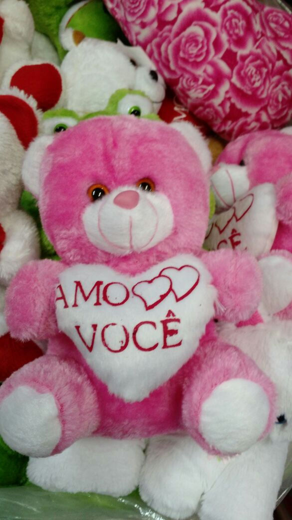 Miniatura: Ursos de pelúcia variados