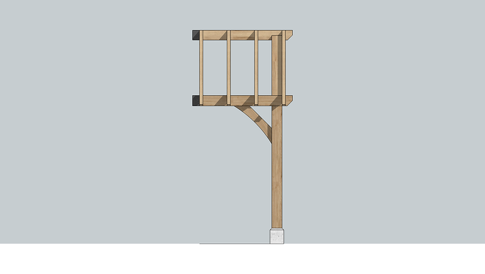 Thumbnail: Standard Porch -1.8m (Straight Tie beam)