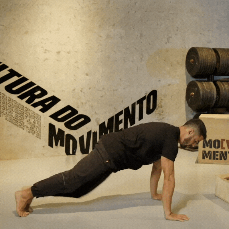 Flexão Apoio Performance Pratique Movimento Rodrigo Salulima