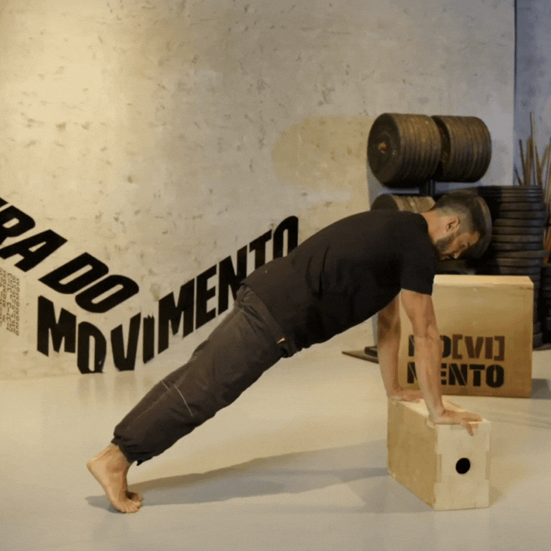 Flexão Apoio Performance Pratique Movimento Rodrigo Salulima