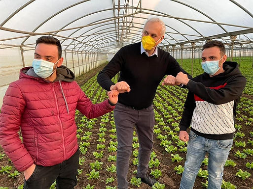 Assessore Caputo visita l' Agrovivaistica Cardillo