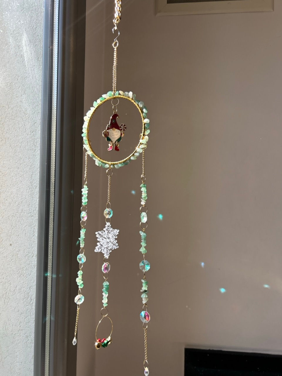 Küçük resim: Yılbaşı Serisi - Aventurin Sun Catcher - Güneş Yakalayıcı