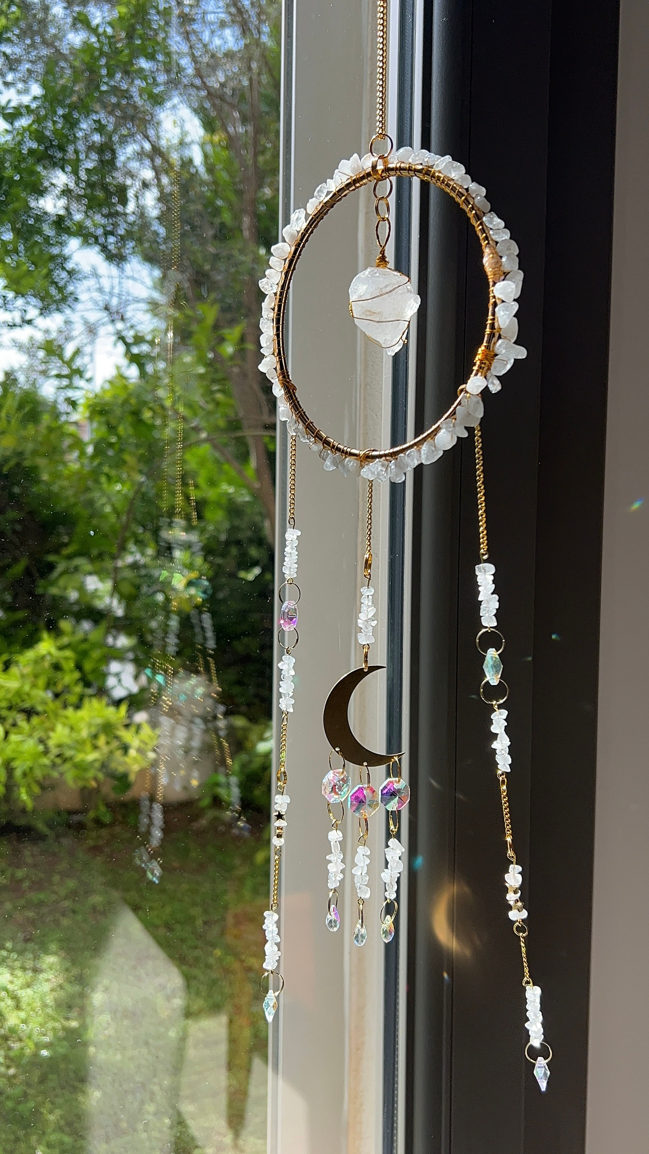 Kristal Kuvars Hediye Kutusu 8 - Sun Catcher, Mum, Palo Santo ve Palo Santo Tüts