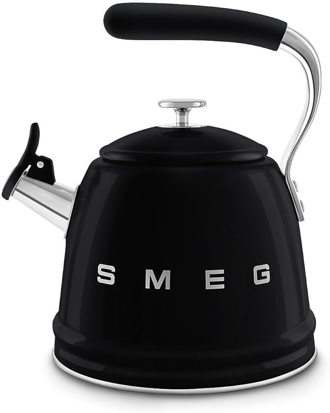 Thumbnail: SMEG WKF01BL, Whistling Kettle, Black