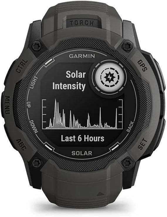 Thumbnail: Garmin Instinct 2X SOLAR, 50mm GPS smartwatch, built-in sports apps & health…