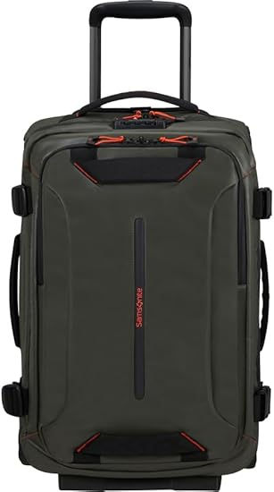 Thumbnail: Samsonite Ecodiver Travel Bag with Wheels and Double Frame 55 cm, Black, 40 L…