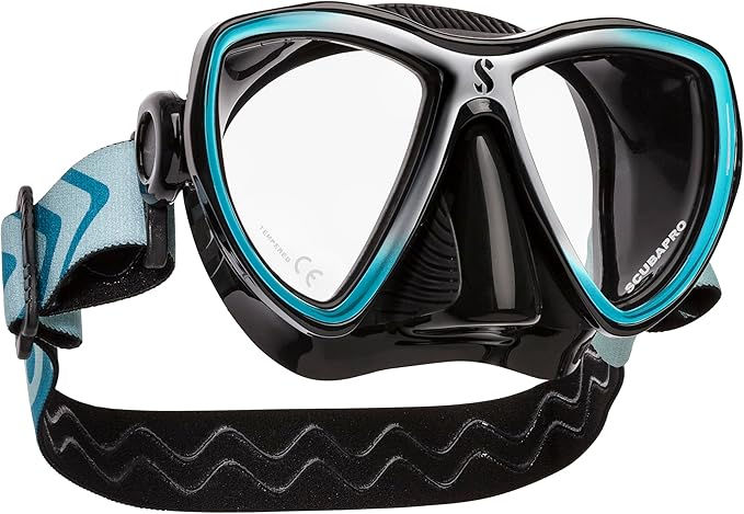 Thumbnail: Scubapro SYNERGY MINI MASK BLK/TURQ-SLV