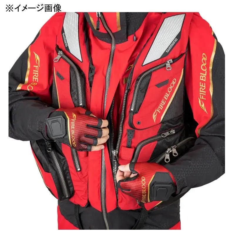 Thumbnail: Floating Vest SHIMANO VF-110V Limited Pro Floating Vest 2XL Blood Red