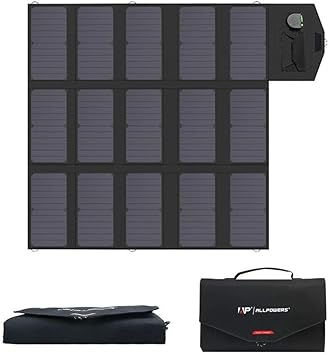 ALLPOWERS 100 W Foldable Solar Panel Solar Charger Solar Module for Portable…