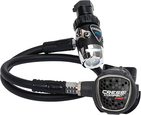 Thumbnail: Cressi MC9-SC/Compact Pro Regulator - Erwachsene Atemregler SC in der Version…