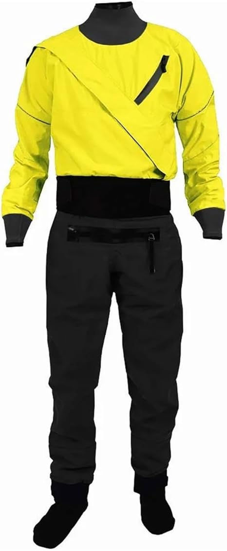 Thumbnail: Mens Kayak Wetsuit with Latex Seal on Neck and Wrists, Fully Sealed for Surfing