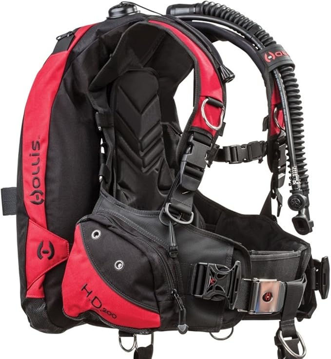 Thumbnail: Hollis HD200 BC/BCD Built-in Buoyancy Compensator for Scuba Diving