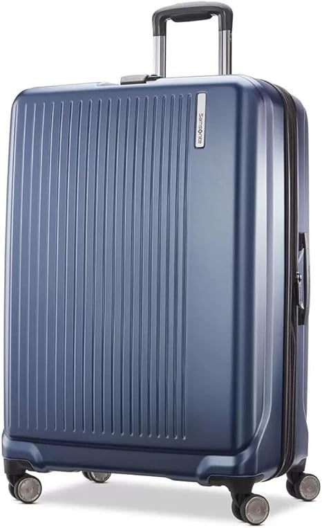 Thumbnail: Samsonite Amplitude Large Hardside Suitcase in Blue with TSA Lock, Expandable…