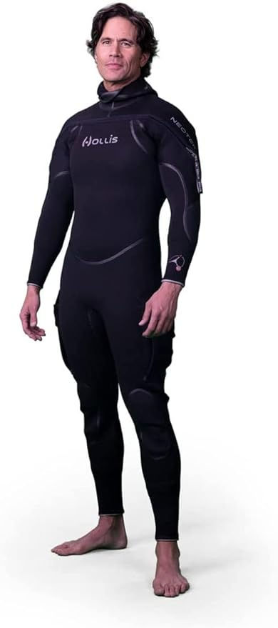 Thumbnail: Hollis 277.2910.003 Neotek 4/3 Wetsuit Unisex, Md for Adults, Designed for Ev…