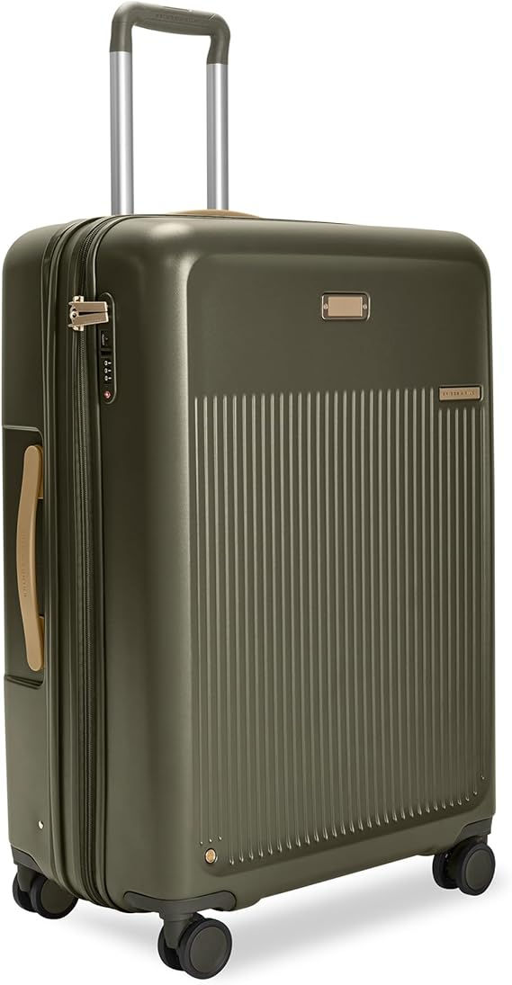 Thumbnail: Briggs & Riley Sympatico Hardside Luggage, Olive, 30" Large Checked, Sympatic…
