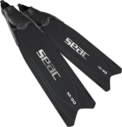 Thumbnail: SEAC M-30 Freediving Fins/Underwater Fishing with Interchangeable Shovel - Lo…