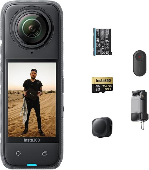 Thumbnail: Insta360 X4 Peter McKinnon Edition - Action Cam 360° 8K Waterproof, 4K Wide A…