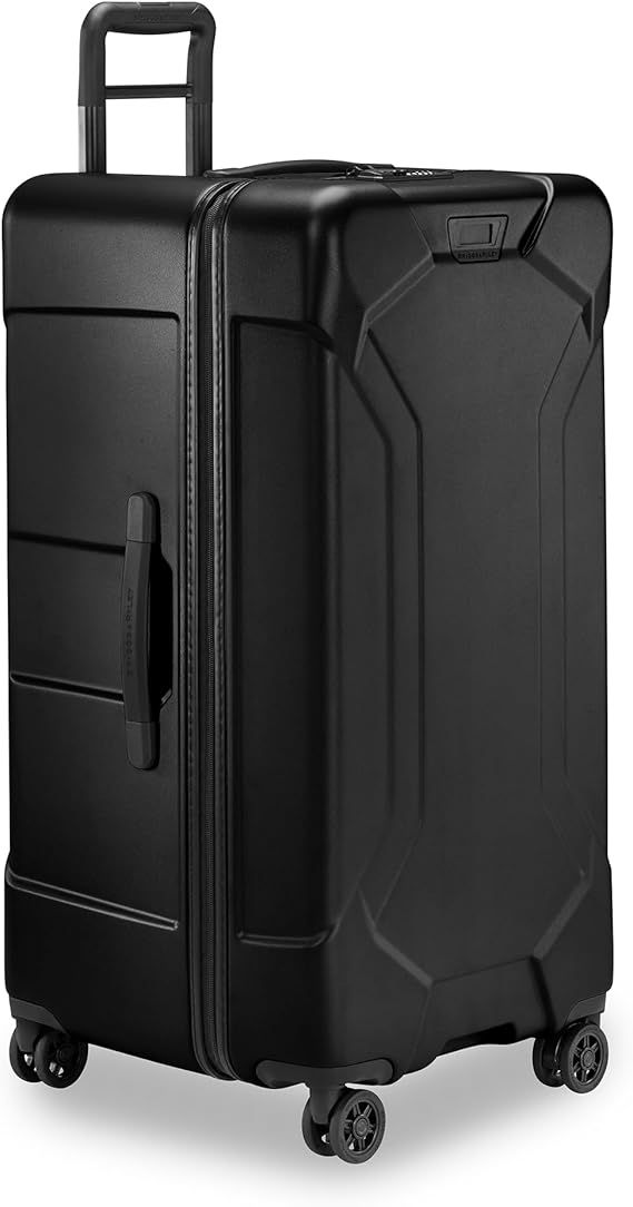 Thumbnail: Briggs & Riley Torq 2.0 Hardside 4 Wheel Trunk Spinner Suitcases, Stealth, On…