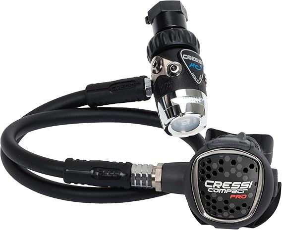Thumbnail: Cressi MC9-SC/Compact Pro Regulator - Erwachsene Atemregler SC in der Version…