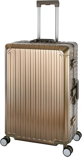 Thumbnail: Aluminium Travel Suitcase Hard Shell Suitcase Trolley Suitcase Hand Luggage T…