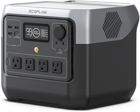 Thumbnail: EF ECOFLOW Portable Power Station RIVER 2 Pro, 768Wh LiFePO4 Battery, 70 Min…