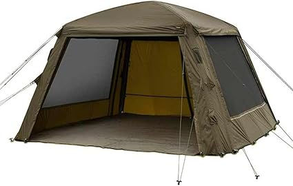 Thumbnail: Fox Air Frame Social Shelter 3x3 Fishing Tent, Carp Tent, Tent for Anglers, C…