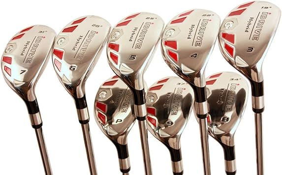 Petite Senior Ladies iDrive Hybrid Golf Clubs Full Set Includes: #3, 4, 5, 6,…