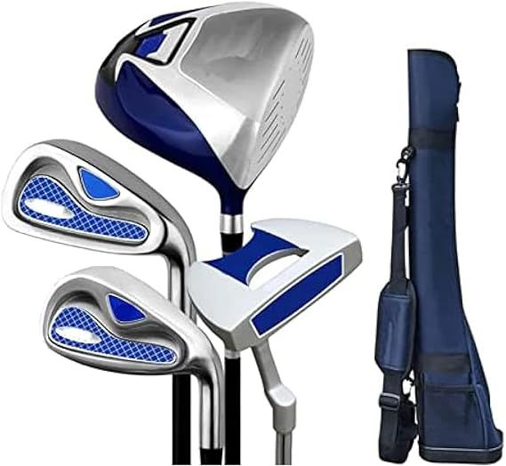 Thumbnail: Golf Clubs,Golf Club Set, Complete Golf Clubs Package Set 4 Pieces for Men &…