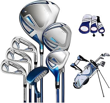 Golf Clubs,Golf Club Set, Complete Golf Club Set for Beginner's Training Righ…