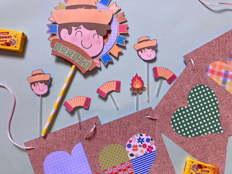 Miniatura: Mini kit É só um bolinho Junino III