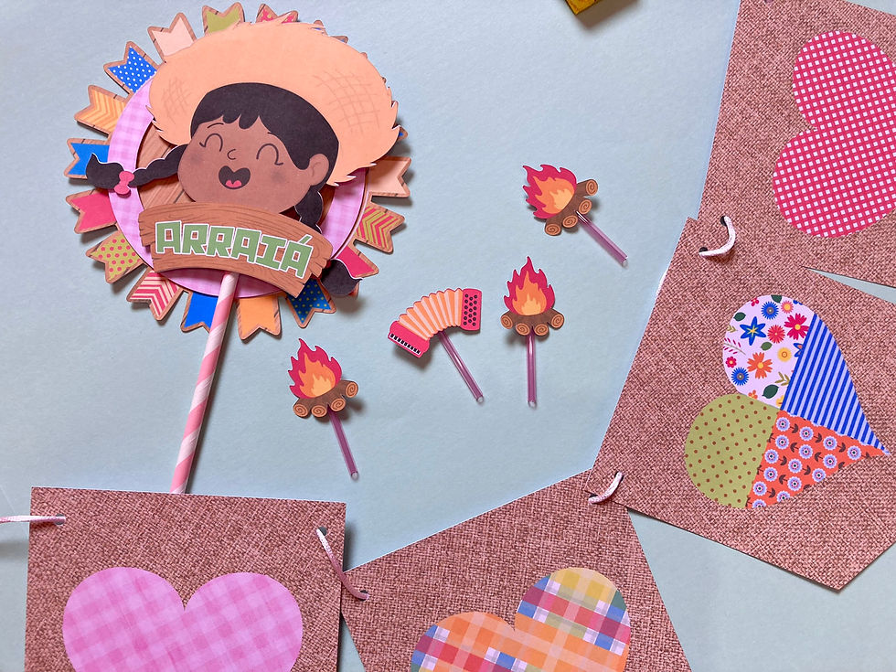 Miniatura: Mini kit É só um bolinho Junino I