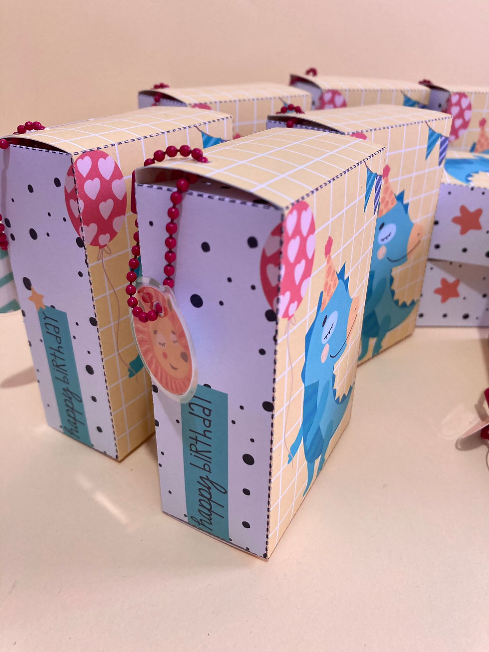 Miniatura: Caixinha jacaré - 20 unidades - Bichinhos cute