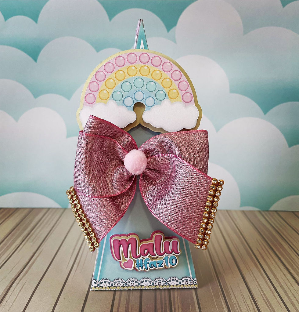 Miniatura: Kit É só um bolinho - Pop it girl