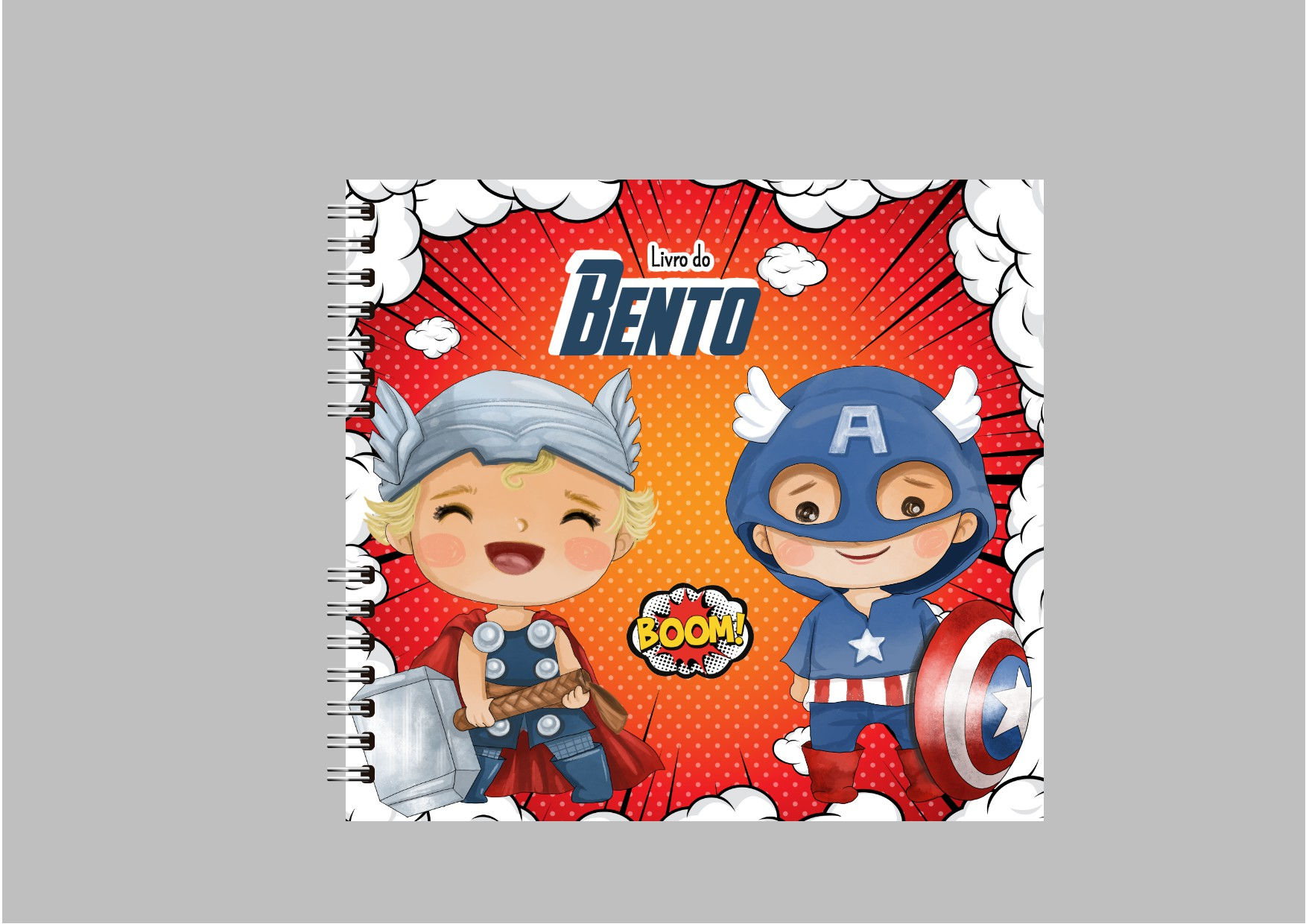 Livro do Bebê - Heróis baby I