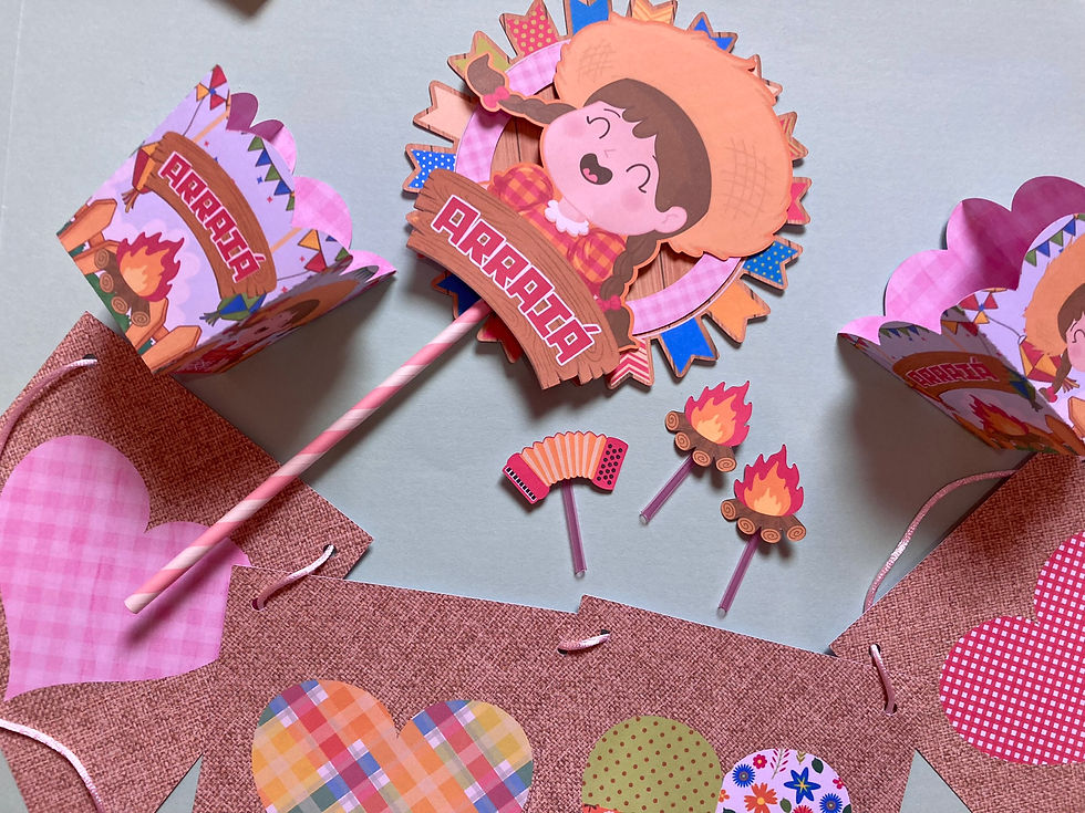 Miniatura: Mini kit É só um bolinho Junino