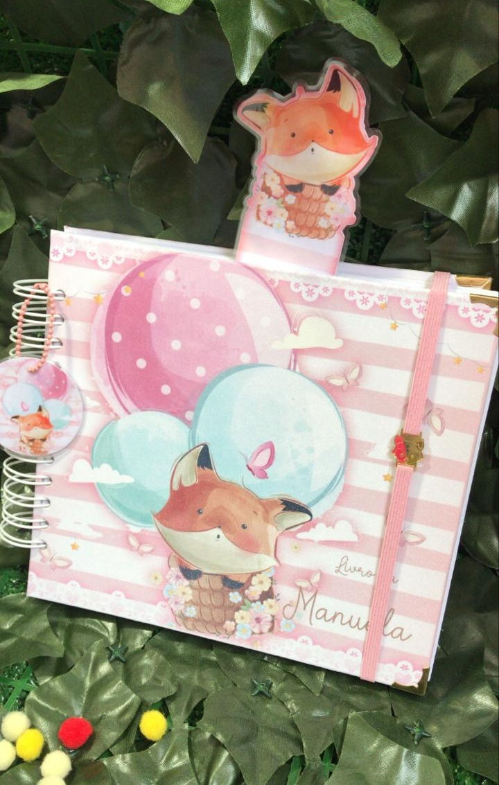 Miniatura: Livro do Bebê - Raposa Baloeira / Raposinha