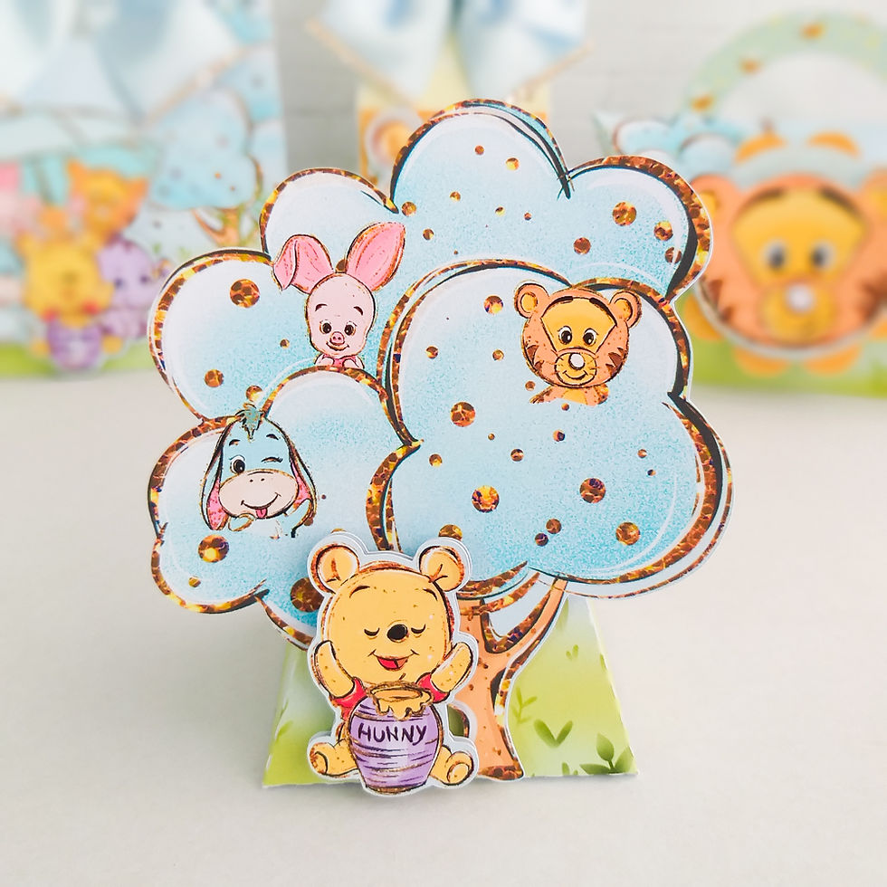 Miniatura: Kit É só um bolinho Ursinho Pooh cute