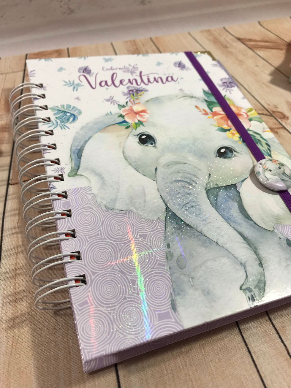 Miniatura: Caderneta de Saúde - Elefante Menina