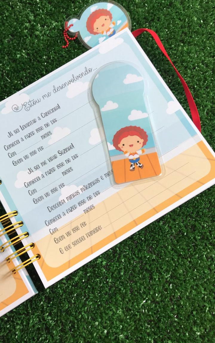 Miniatura: Livro do Bebê - Toy Story Menina