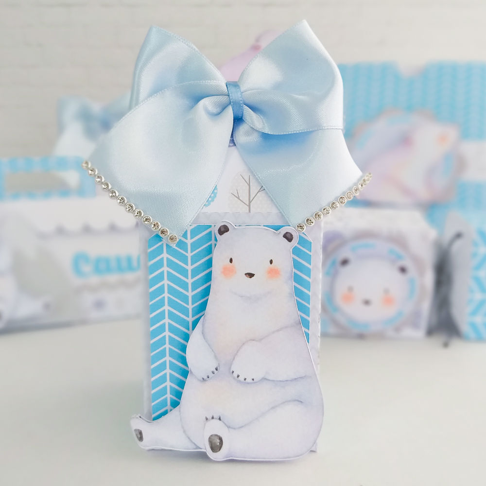 Kit É só um bolinho Ursinho Polar