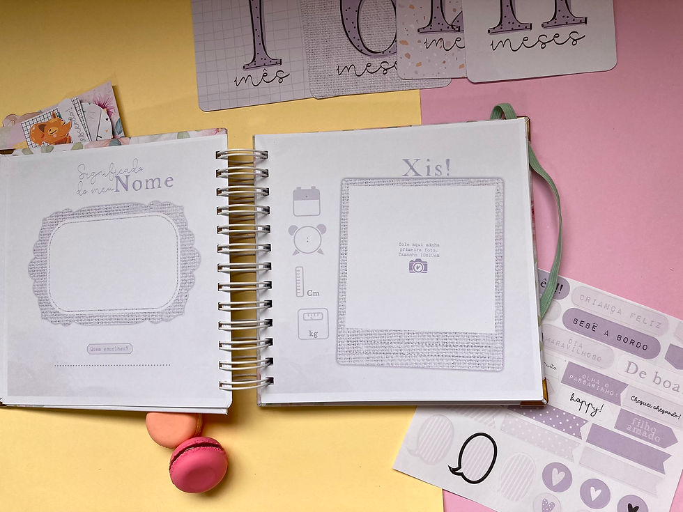 Miniatura: Livro do Bebê - Minha flor de alfazema Floral